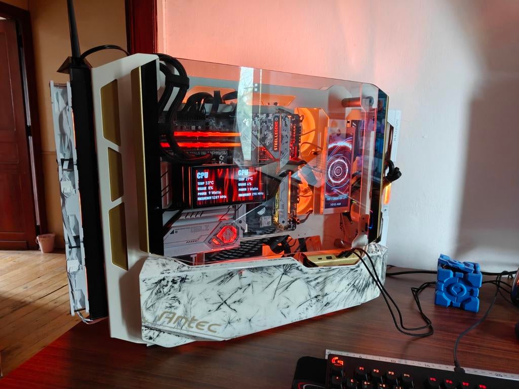 Vends tour gamer + clavier+ souris 2100€ FIXE, Informatique & Logiciels, 32 GB, Comme neuf, 4 Ghz ou plus, SSD