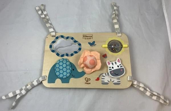 Hape E8517 Motoriekbord Felix Houten Speelgoed Activiteit, Kinderen en Baby's, Speelgoed | Babyspeelgoed, Zo goed als nieuw, Overige typen