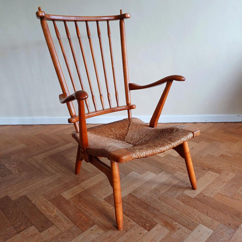 Fauteuil par De Ster Geldermalsen, 1960s, Enlèvement, Bois