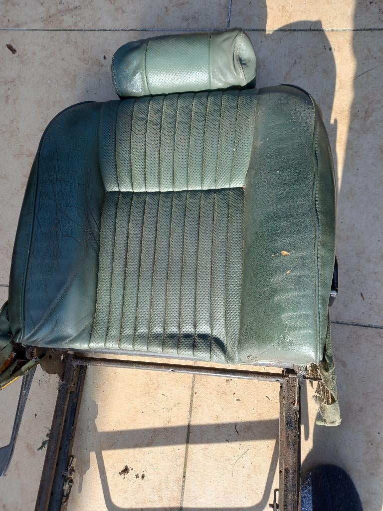 Oude engelse jaguar lederen set zetels, Huis en Inrichting, Zetels | Zetels, Ophalen