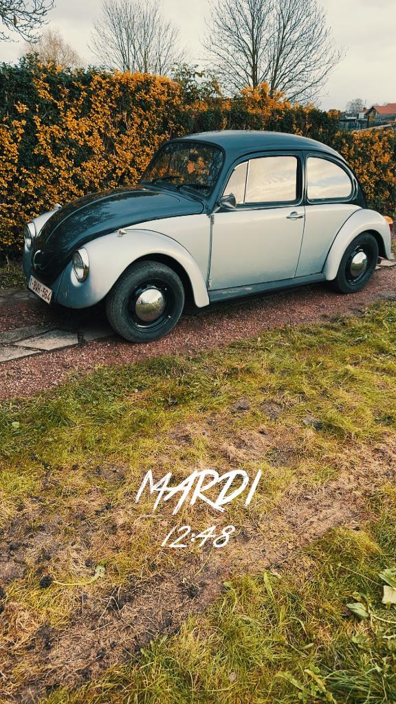 Volkswagen coccinelle, Auto's, Beetle (Kever), 4 cilinders, Particulier, 1200 cc