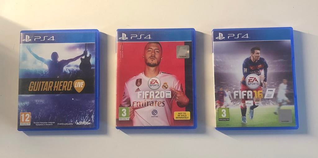 3 jeux ps4, Consoles de jeu & Jeux vidéo, Enlèvement, Comme neuf