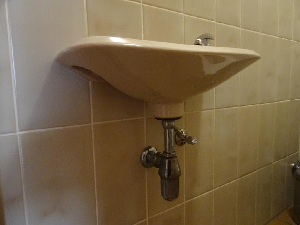 lavabo, Bricolage & Construction, Sanitaire, Enlèvement, Comme neuf, Pierre, Lavabo