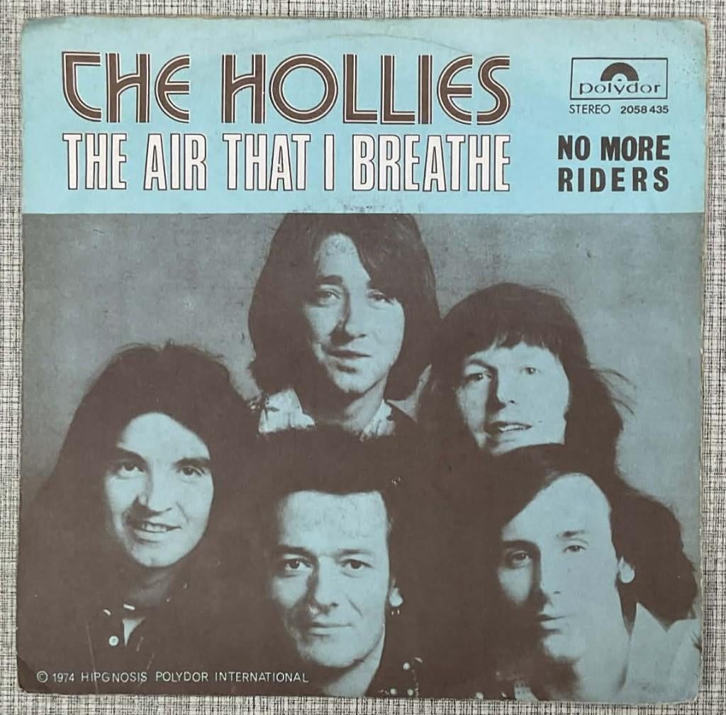 The Hollies - The air that I breathe, Cd's en Dvd's, Vinyl Singles, Ophalen of Verzenden, Gebruikt, Overige genres, Single
