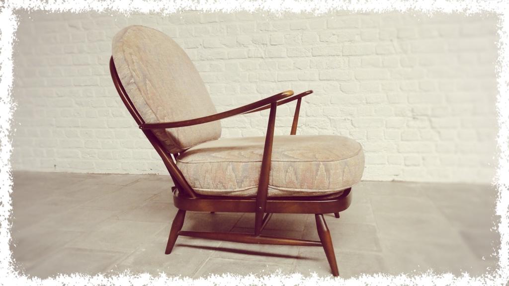 Vintage Easy chair ERCOL, Huis en Inrichting, Zetels | Zetels, Ophalen, Gebruikt, Eenpersoons, Rechte bank