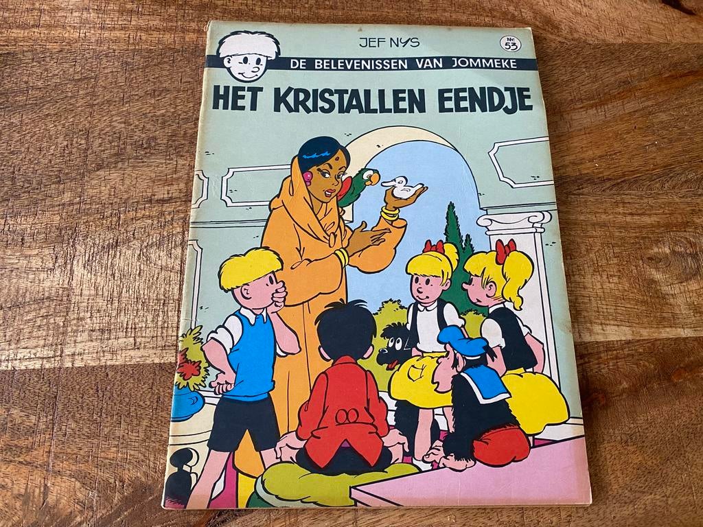 🔵 JOMMEKE : Het Kristallen Eendje, Une BD, Enlèvement ou Envoi, Utilisé