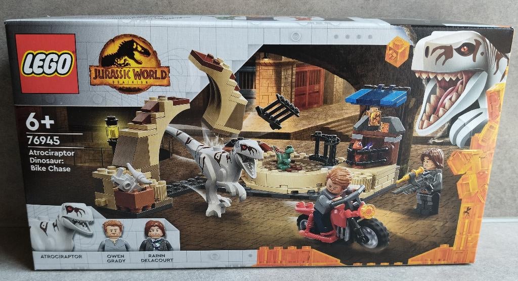 lego jurassic world 76945 trociraptor dinosaurus, Ophalen of Verzenden, Complete set, Lego, Jurassic World