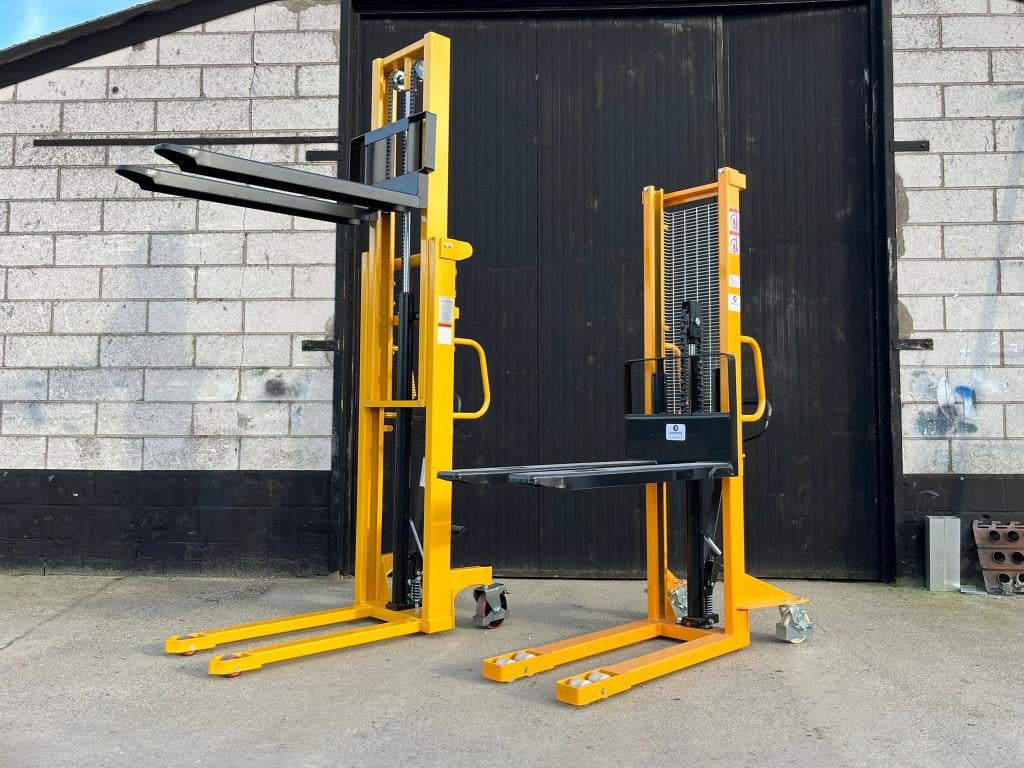 Stapelaar manueel 1,6m - 2,5m - 3,0m (1000Kg) Nieuw!!!, Doe-het-zelf en Bouw, Ophalen of Verzenden, Nieuw