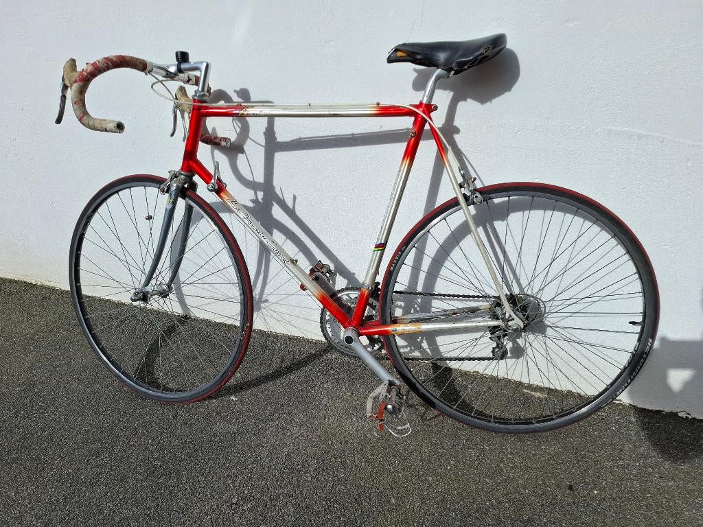 retro koersfiets Fausto Coppi, Fietsen en Brommers, 59 cm of meer, Ophalen, Fausto Coppi, Jaren '60 of nieuwer