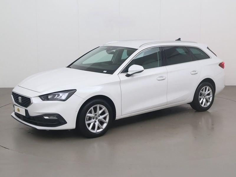 SEAT Leon ST 1.5 etsi move! 115 AT, Auto's, Seat, Automaat, 4 cilinders, Wit, Bedrijf