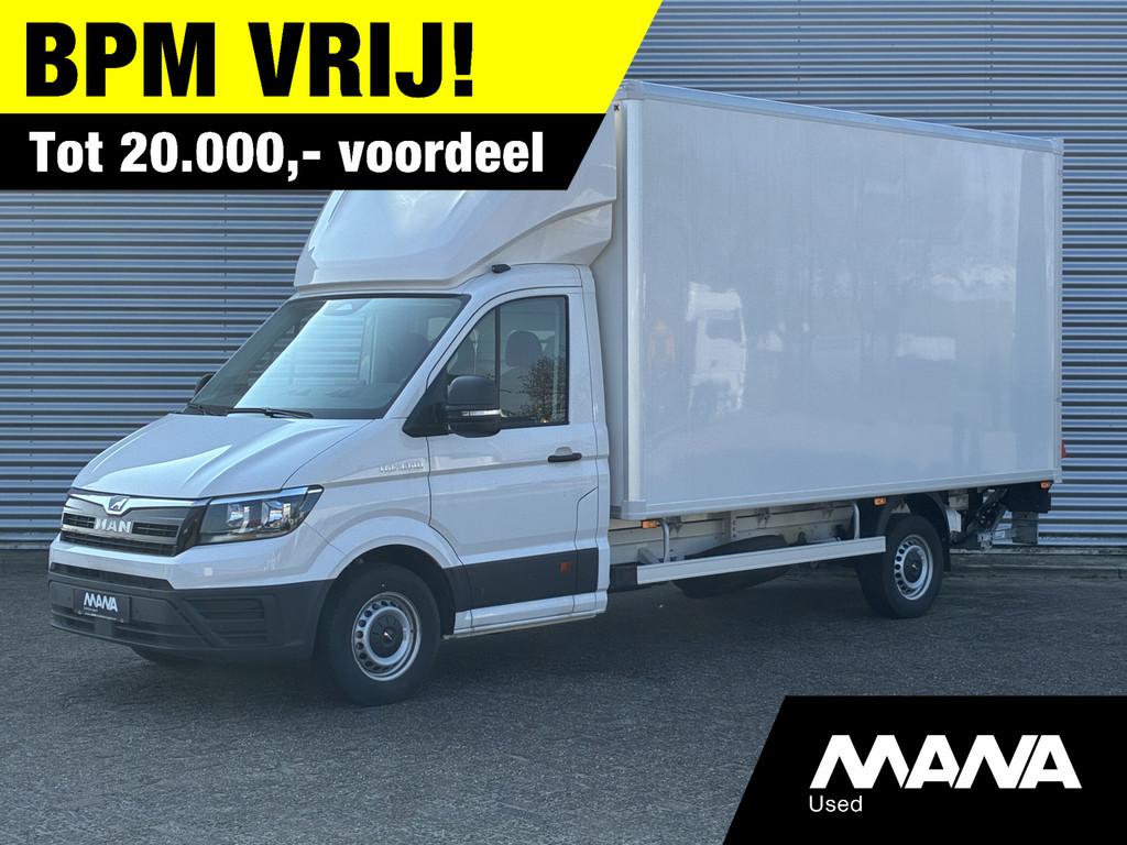MAN TGE NIEUW 3.140 Bakwagen Dhollandia laadklep Nieuw model, Autos, Camionnettes & Utilitaires, 1730 kg, Achat, Electronic Stability Program (ESP)
