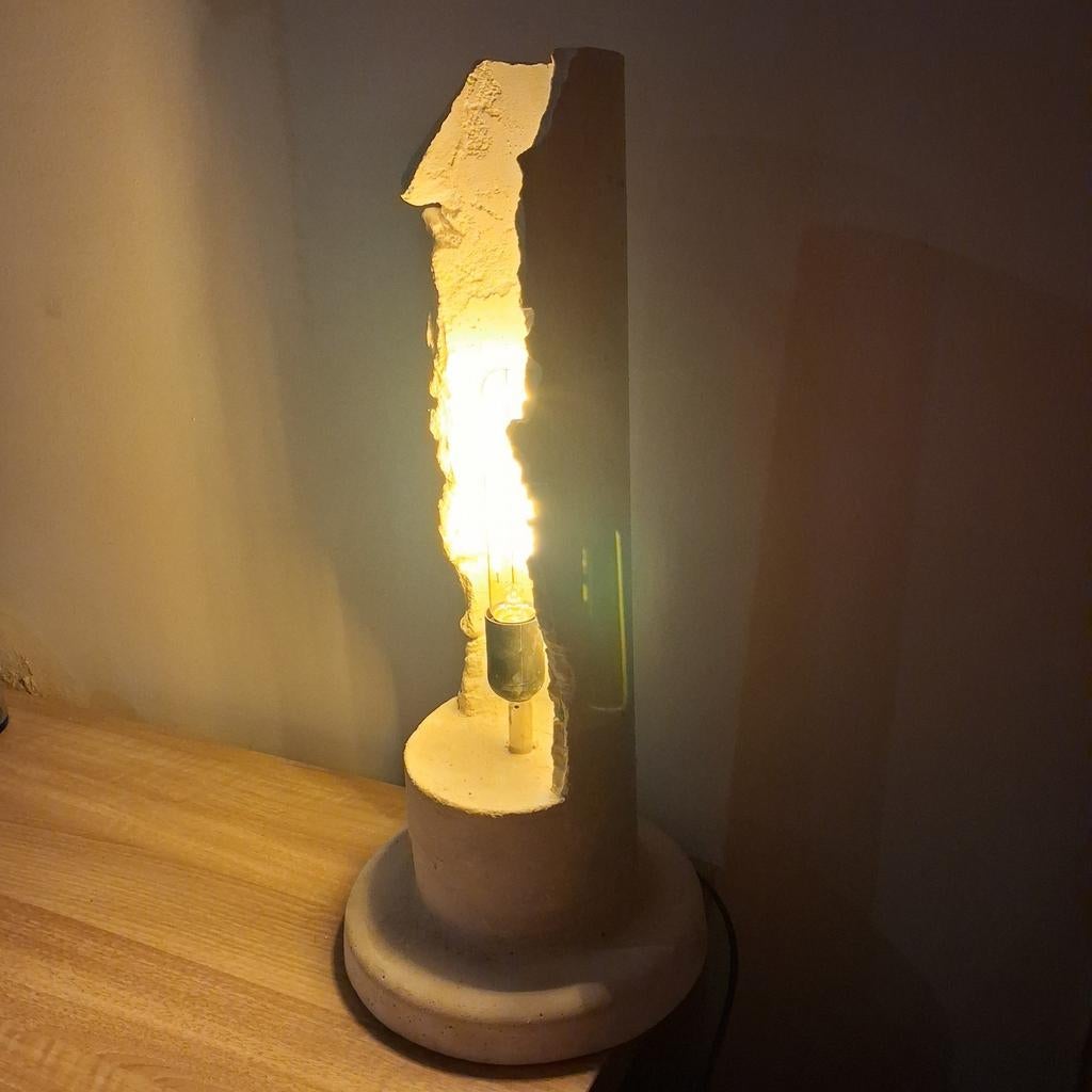 Lampe design en béton, Enlèvement ou Envoi