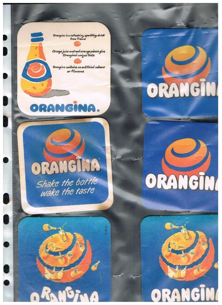 FEUTRE ORANGINA, Collections, Envoi, Comme neuf, Sous-bock