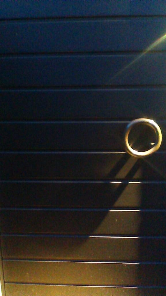 Voordeurgreep in brons, Doe-het-zelf en Bouw, Hang- en Sluitwerk, Gebruikt, Overige typen, Overige materialen, Ophalen