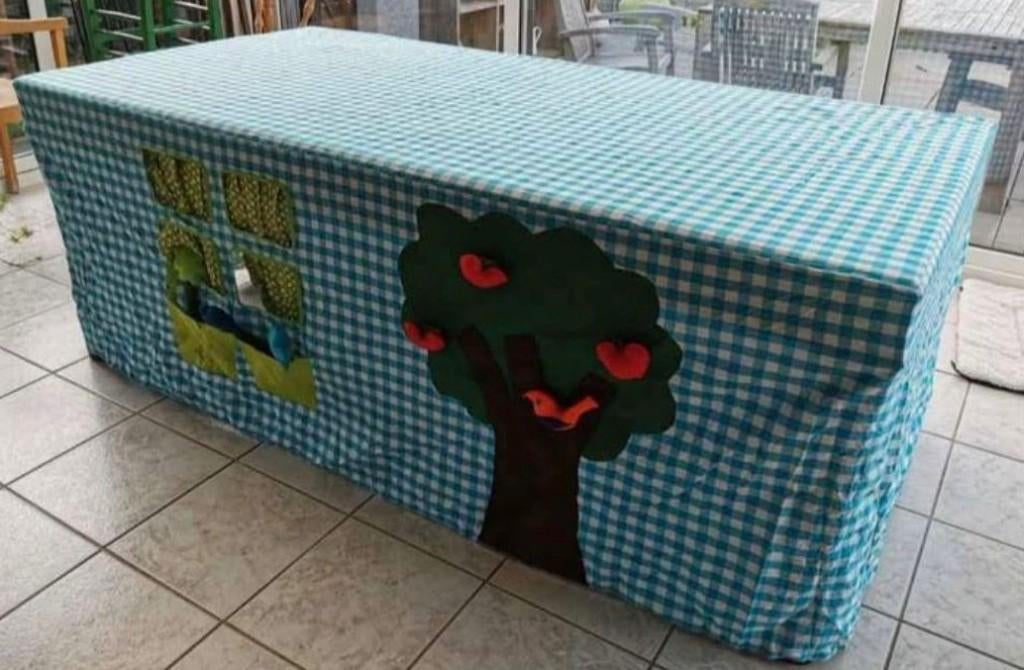 Tafeltent, Ophalen, Nieuw