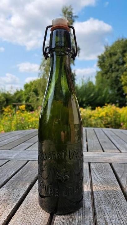 Bouteille de bière A. Glibert - Van Ham Braine L'Alleud, Enlèvement ou Envoi, Comme neuf