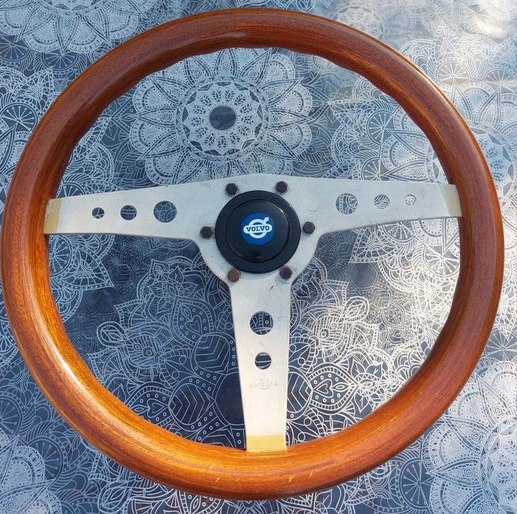 Persoonlijk Collaudo vintage houten stuurwiel, Auto-onderdelen, Ophalen of Verzenden, Gebruikt, Opel