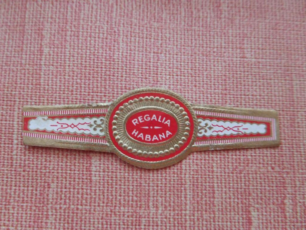 bague de cigare fabricant Régalia, Collections, Enlèvement ou Envoi, Utilisé, Bagues de cigare