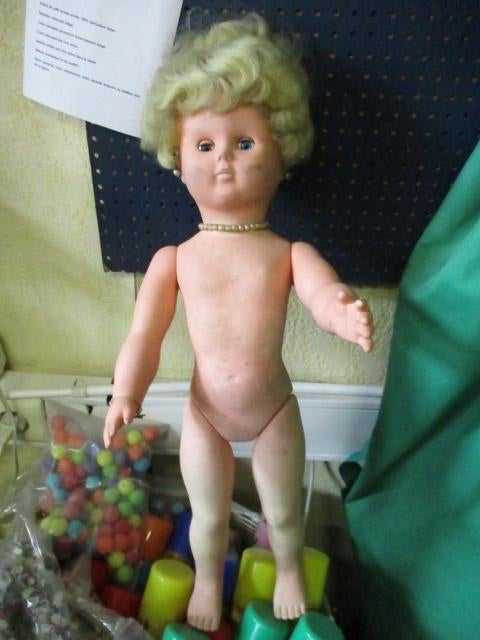 ancienne poupée unica  Belgique --46 cms--collector, Collections, Enlèvement ou Envoi, Utilisé, Poupée