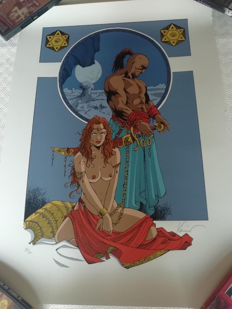 Xavier - Sérigraphie signée, Livres, Enlèvement, Comme neuf