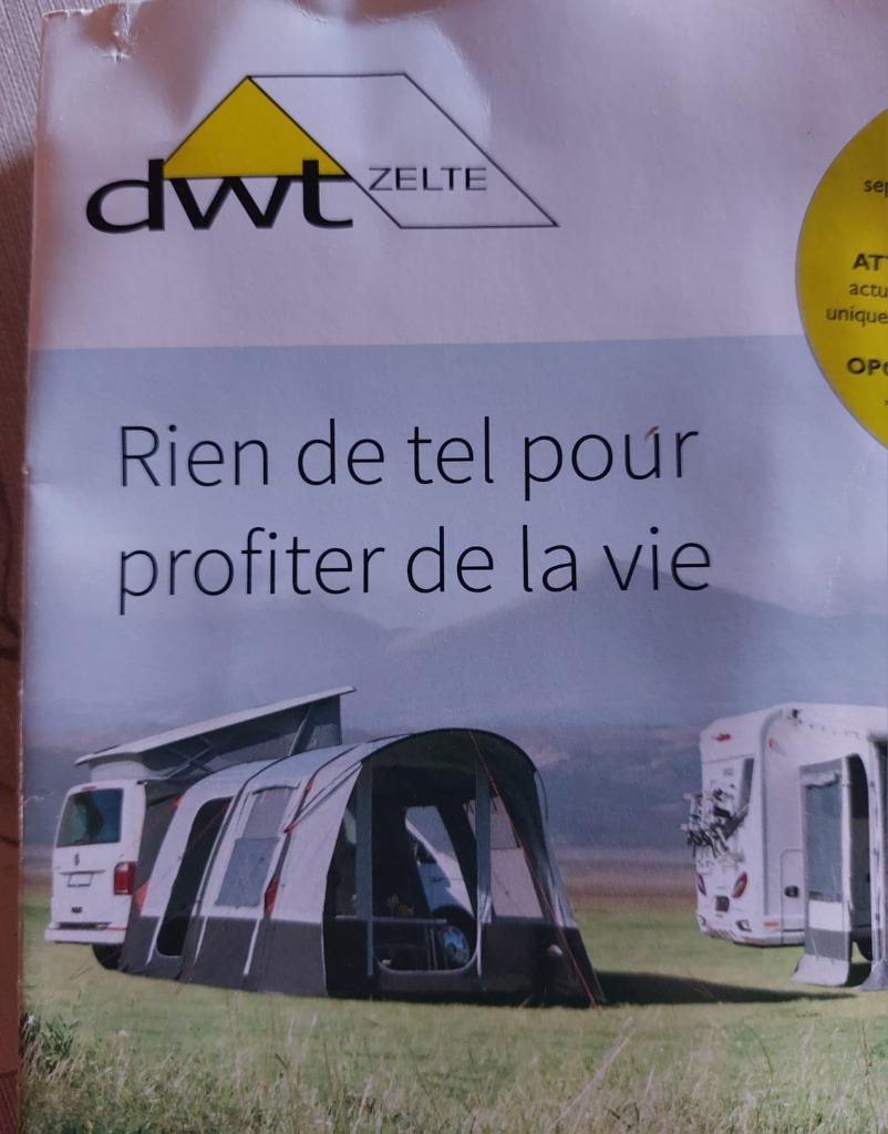 superbe tonnelle DWT avec pompe , très bon état, Vacances, Campings, Jardin, Mer, Autres