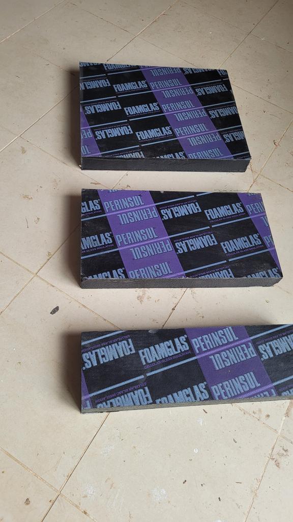 Mousse de verre / Foamglass PERINSUL NEUF en détails/en lot, Bricolage & Construction, Isolation & Étanchéité, Enlèvement, Neuf