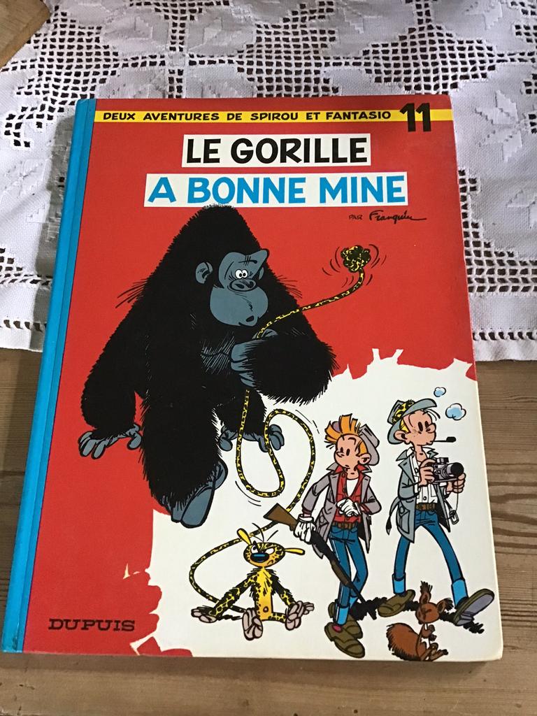 Le gorille a bonne mine Spirou et Fantasio, Livres, BD, Enlèvement ou Envoi, Une BD, FRANQUIN, Utilisé