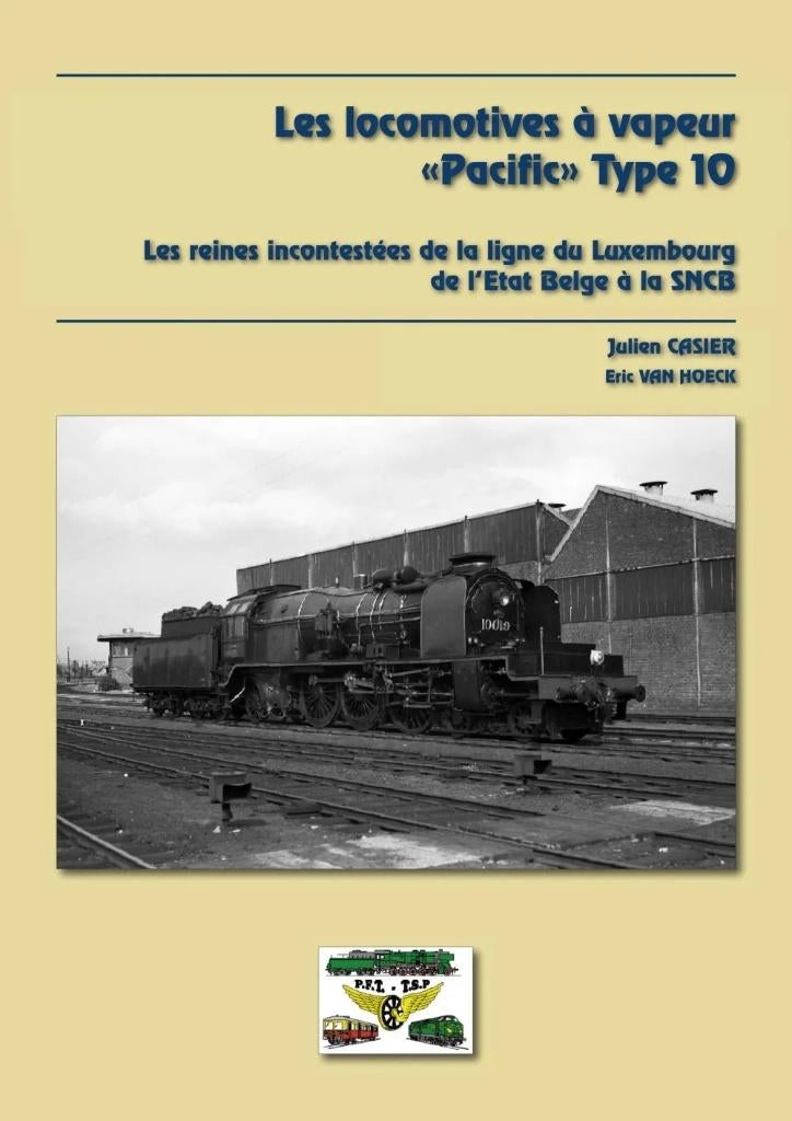 Les locomotives à vapeur « Pacific » type 10 SNCB PFT, Ophalen of Verzenden, Zo goed als nieuw, Trein, Boek of Tijdschrift