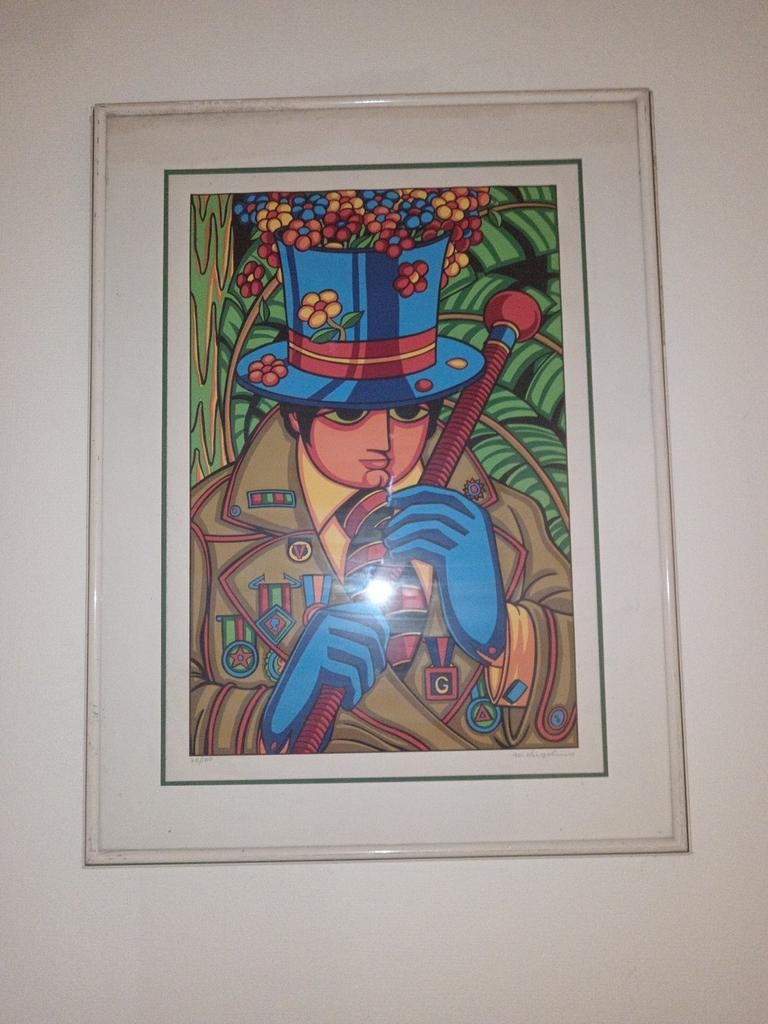 Karakter met condecoratieletter G, Ophalen