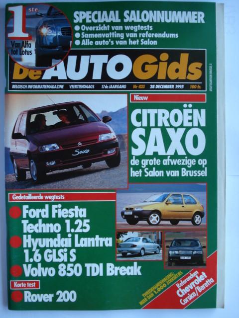 AutoGids 423 Volvo 850 Citroën Saxo Chevrolet Corsica Berett, Envoi, Utilisé, Général