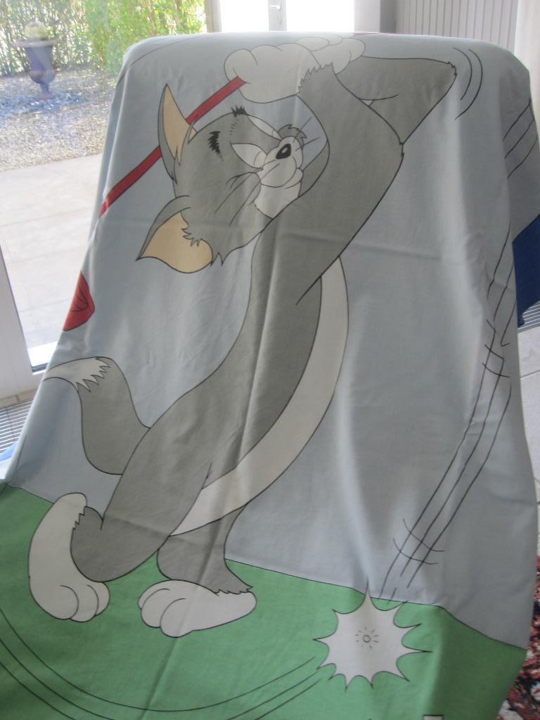 katoenen 1pers.dekbedovertrek, Ophalen, Zo goed als nieuw, Jongetje of Meisje, Dekbedovertrek