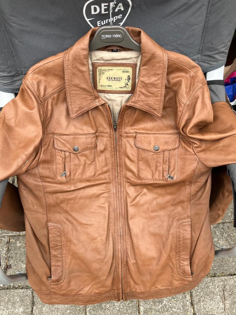 Leren jas Oakwood, Oakwood, Enlèvement ou Envoi, Brun, Autres tailles