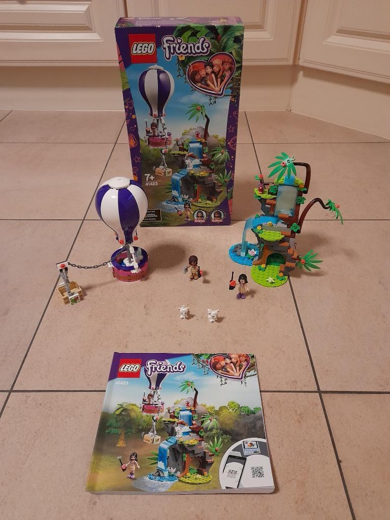 LEGO Friends Tijger Reddingsactie met Luchtballon in Jungle, Ophalen of Verzenden, Zo goed als nieuw, Complete set, Lego