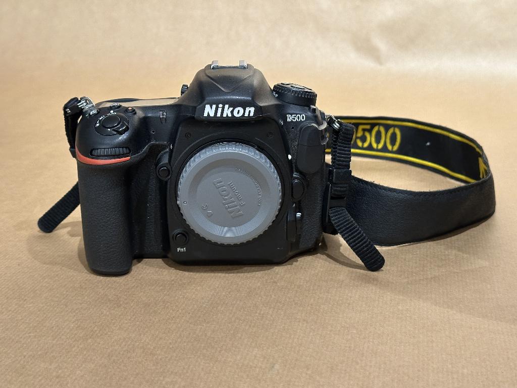 Appareil photo Nikon D500 et objectifs, Audio, Tv en Foto, Ophalen, Gebruikt, Telelens