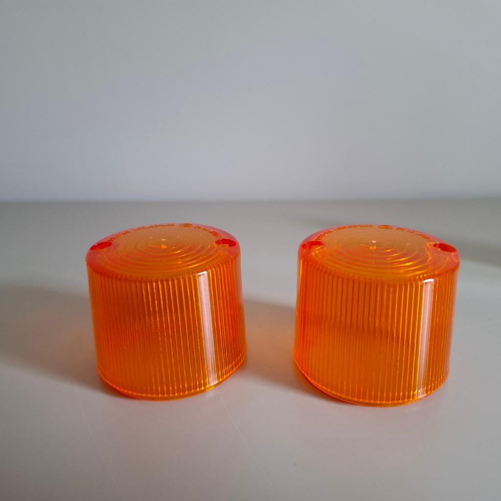HONDA DAX ST50 Japan - 2x Cabochon de clignotant orange NEUF, Motoren, Ophalen of Verzenden, Nieuw