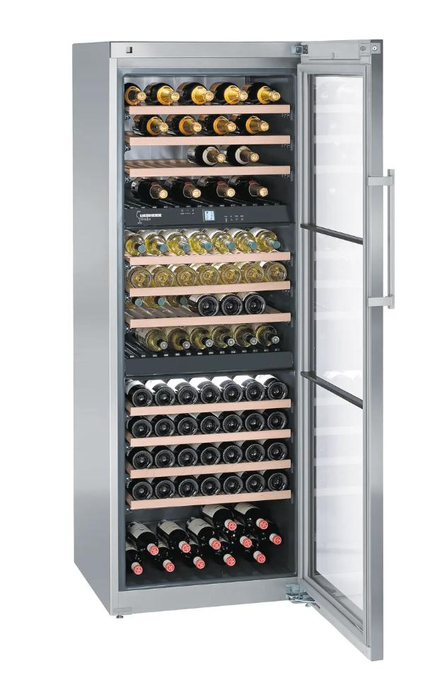 Liebherr Wijnklimaatkast (3 zones, 178 flessen), Elektronische apparatuur, Ophalen, Zonder vriesvak, 200 liter of meer, 60 cm of meer