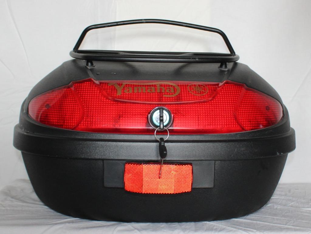 Top case pour 2 casques, Motos, Enlèvement, Utilisé