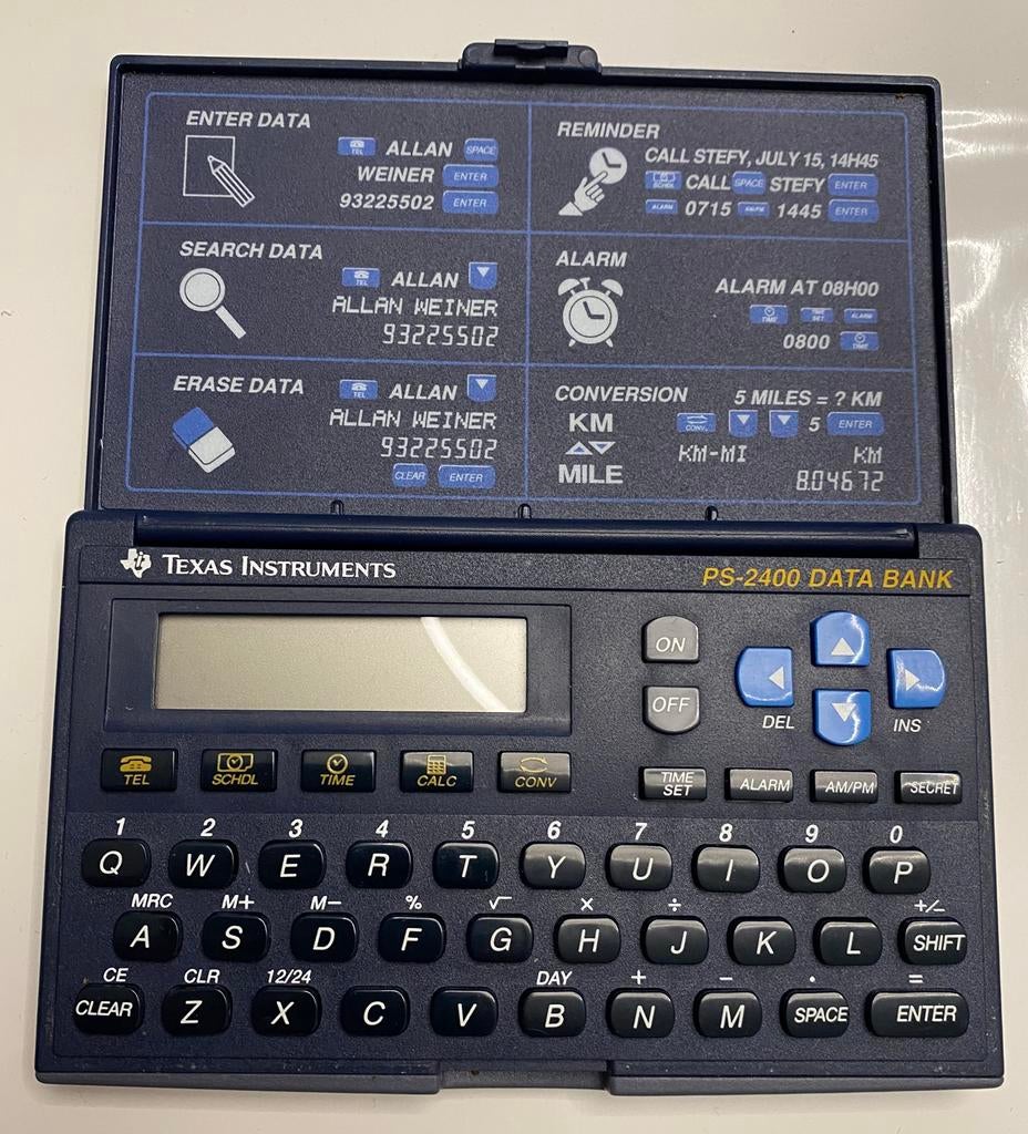 Texas Instruments PS-2400 Databank, Ophalen of Verzenden, Gebruikt