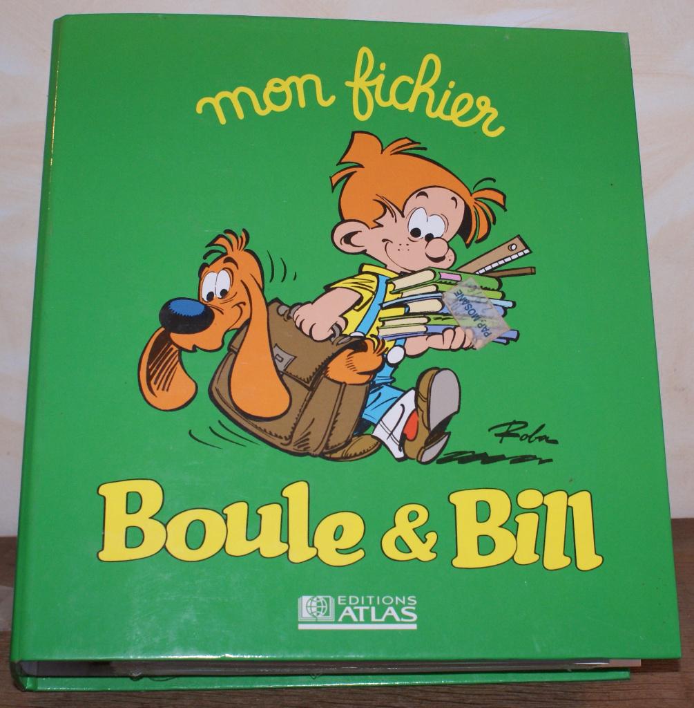 Mon fichier Boule & Bill - Ed. Atlas - 1999, Livres, Enlèvement ou Envoi, Comme neuf, Ne s'applique pas, Alexandre Grenier