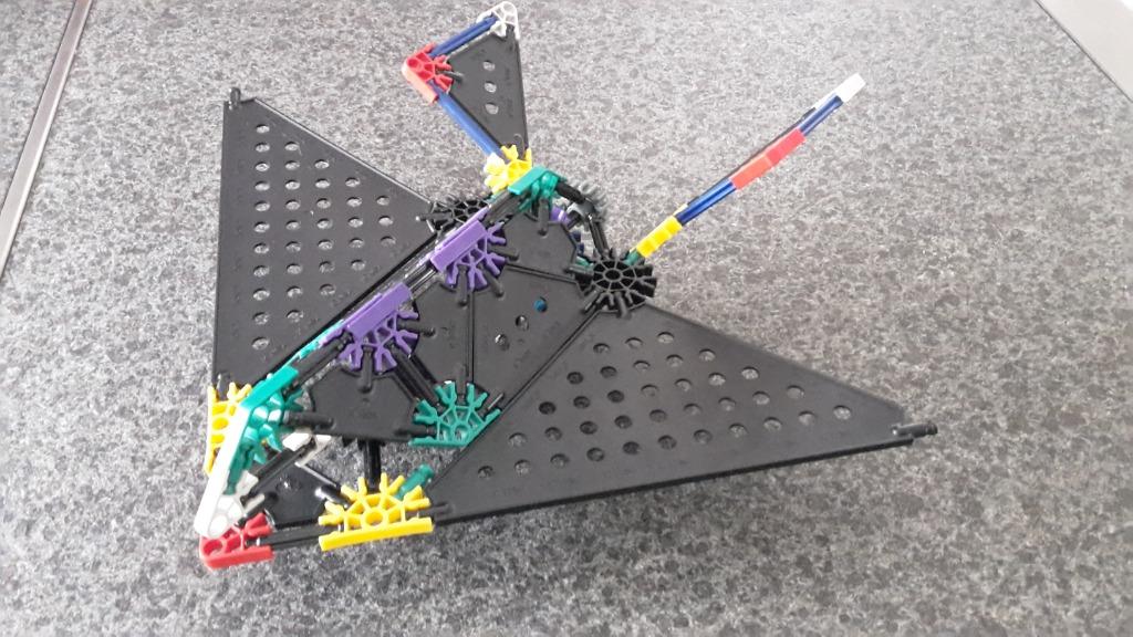 Knex 3 in 1 Straaljagers - Vliegtuig K'nex, Ophalen of Verzenden, Gebruikt, K'nex