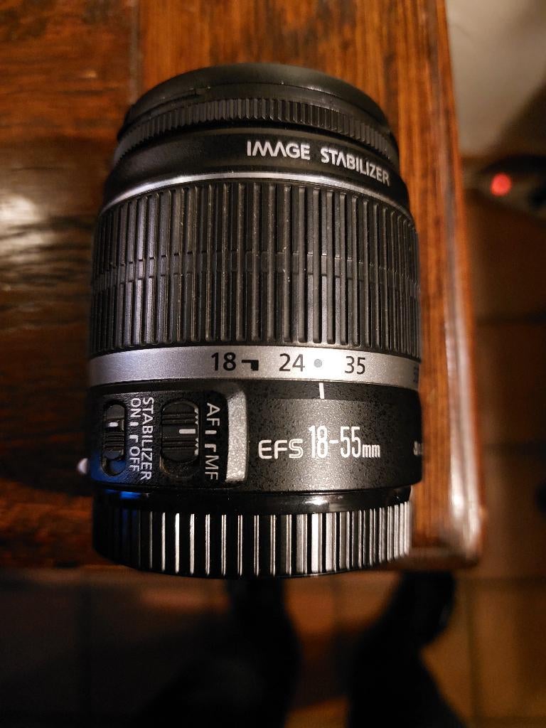 Canon EF-S 18-55 mm-objectief, Audio, Tv en Foto, Fotocamera's Digitaal, Zo goed als nieuw, Canon, Ophalen of Verzenden