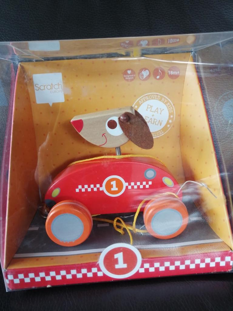 Jouet en bois à gratter pour chien Cezar, Enlèvement ou Envoi, Comme neuf