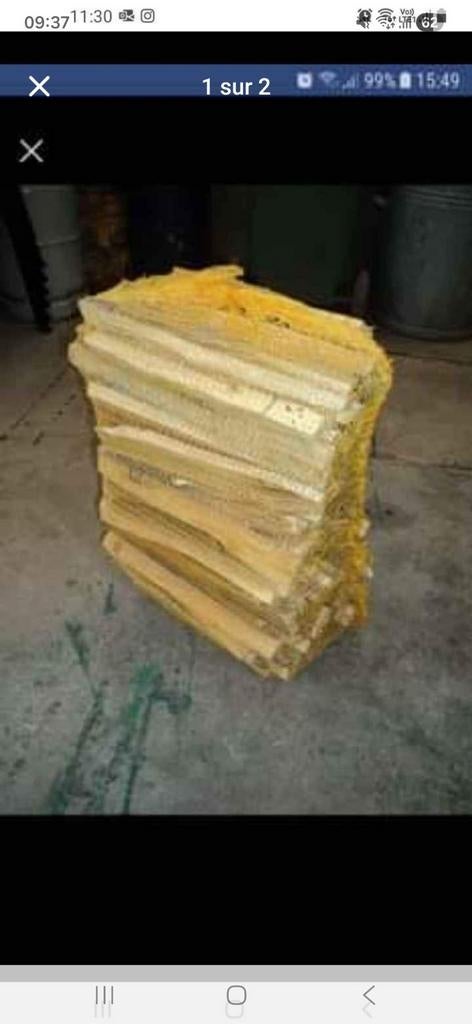 Gros sacs de petit bois, Ophalen, Nieuw, Hout