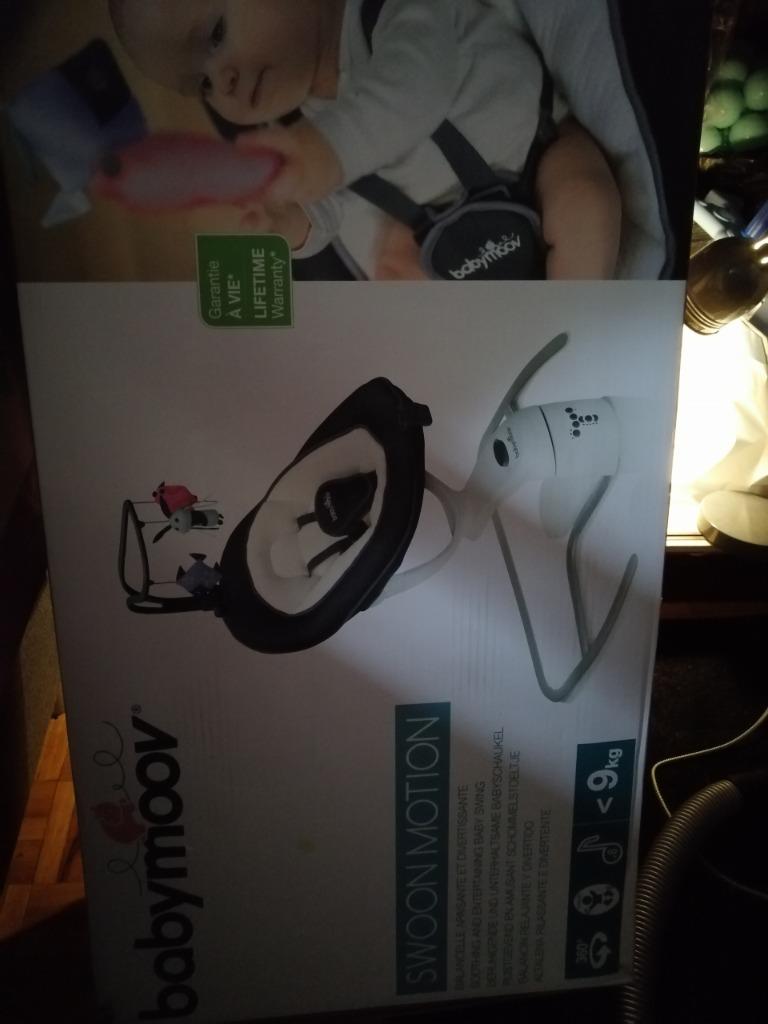 Babymoov swoon motion, Kinderen en Baby's, Wipstoeltjes, Gebruikt, Schommelstoel, Verstelbaar, Ophalen
