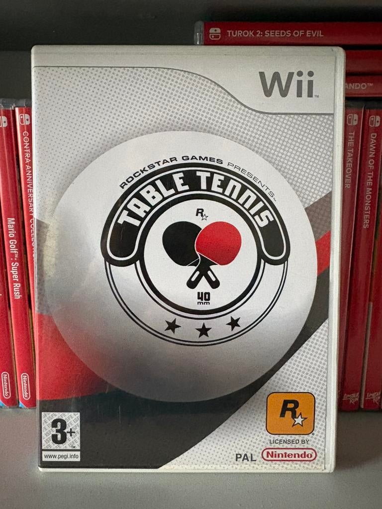 Ping-pong (Wii), Enlèvement, Comme neuf