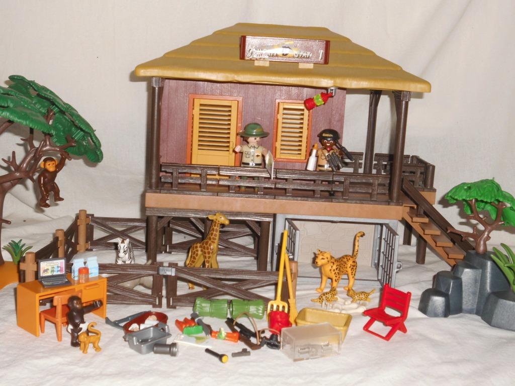 playmobil safari verzorgingspost 4826 met dieren, Enfants & Bébés, Jouets | Playmobil, Enlèvement ou Envoi, Utilisé