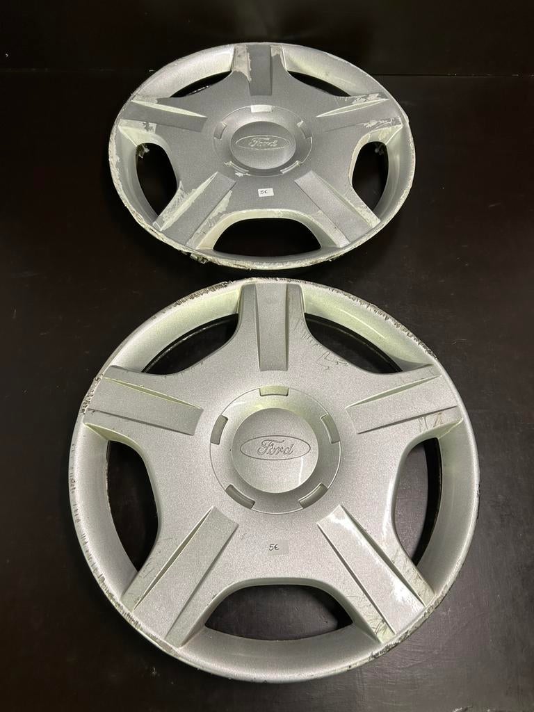 2 enjoliveurs Ford fiesta focus ka 14", Enlèvement ou Envoi, Utilisé