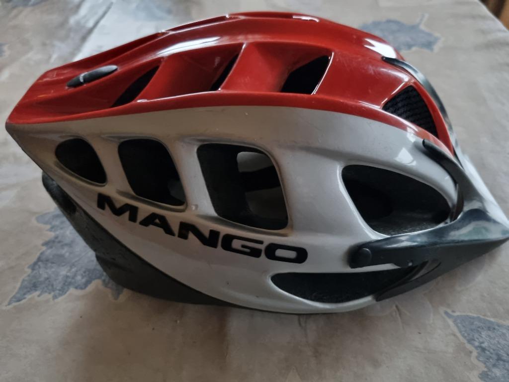 Fietshelm Mango maat S/M 52-58 cm, Fietsen en Brommers, Fietsaccessoires | Fietshelmen, S, Ophalen of Verzenden, Zo goed als nieuw