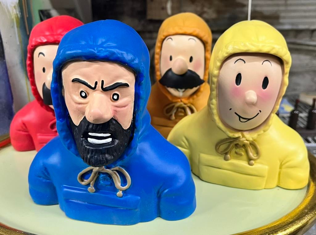 Tintin figurines publicitaires, Collections, Enlèvement, Tintin, Comme neuf
