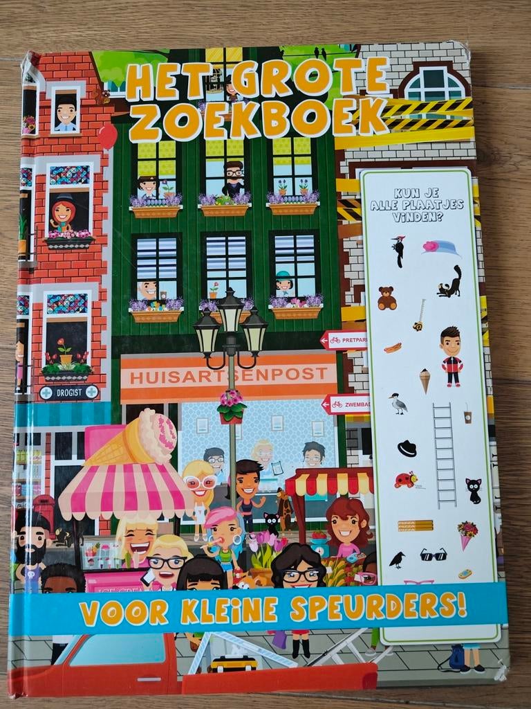 Het grote zoekboek voor kleine speurders, Ophalen of Verzenden, Gelezen